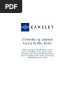 Differentiating Between Access Control Terms