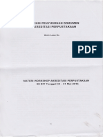 Teknis Penyusunan Dokumen Akreditasi Perpustakaan