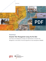 Governance and Democracy Division Case Study on Mozambique Disaster Risk Management