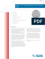 System Sensor Heat Detectors 2020HF