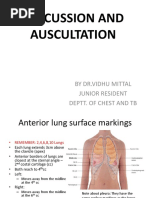 Respiratory Examination Guide | PDF | Thorax | Lung