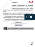 Manual de instruções fertilizador JM LD 2050/5050 TTD