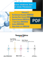Sejarah Penemuan Elektron Dan Model Atom Thomson