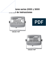 Indicadores Series 2000 y 3000 Manual de Instrucciones: Indicador T23P