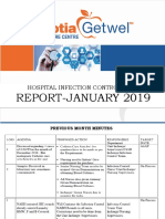 Report-January 2019: Hospital Infection Control (Hic)