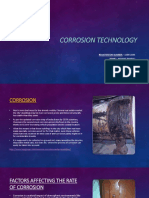 Corrosion Technology: Registration Number - 18bec0849 Name - Nishant Bharali Slot - A1+Ta1 Course Code - Chy1701