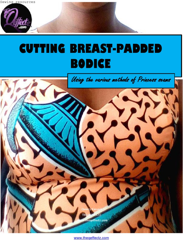 Cutting Breast Padded Bodice Seam (Sewing) Blouse