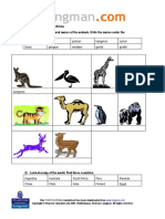 Animals and Countries PDF