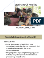 Determinan Sosial Dan Sosiologi Kesehatan