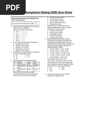 Soal Skb Guru Bahasa Indonesia Pdf - Contoh Soal SKB