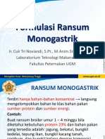 BPFR 11. Formulasi Ransum Monogastrik