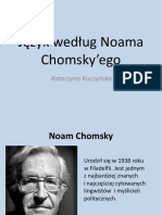 Język Według Noama Chomsky'ego