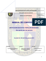 Manual de Convivencia Colegio Diocesano Pereira