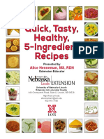 Five Ingredient Recipes PDF