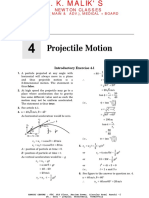 Chapter 4 - Projectile Motion