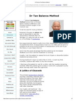 DR Richard Tan Balance Method