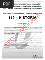 Avaliacao prof de História