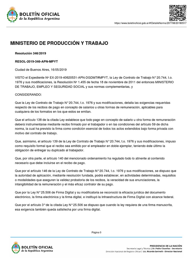 Recibo De Sueldo Digital Pdf Salario Derecho Laboral