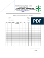 Format Monitoring Pasien Selama Proses Rujukan