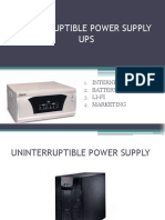 Uninterruptible Power Supply UPS: Internet of Things Battery Storage Li-Fi Marketing