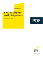 Exit Costs Provisions