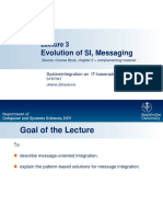 Evolution of SI, Messaging