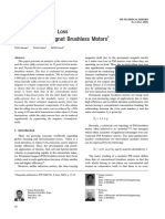 Analysis of Motor Loss in Permanent Magnet Brushless Motors