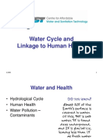 Day 1-3 Water Cycle & Health