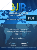 Conceptos, teorías y debates sobre la integración regional