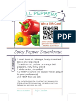 Bell Pepeprs Recipe