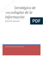 Plan Estrategico de Tecnologias de Informacion Colomb