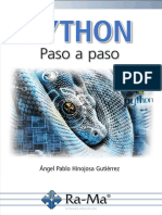 Python Paso A Paso - Angel Pablo Hinojosa Gutiérrez PDF