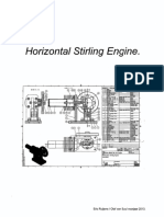 Drawings Horizontal Stirling Engine