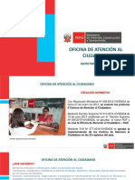 Normativa y Funcionamiento de Los Centros de Atención Al Ciudadano PDF