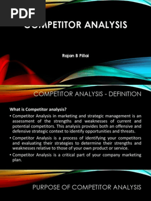 Competitor Analysis