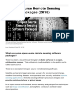 TMP - 10823-13 Open Source Remote Sensing Software Packages (2018) - GIS Geography-134959210