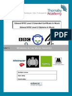 Unit 1 Authorised Assignment Brief For Learning Aim A Practical Music Theory and Harmony - Docx%3