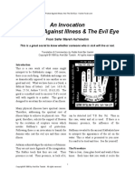 Evil Eye Segulah PDF