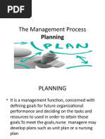 The Management Process Planning