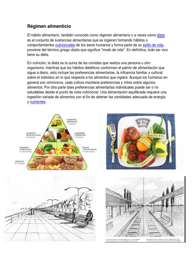 Régimen alimenticio PDF
