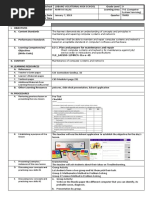 Demonstration Lesson Plan For Grade 9 Maintenance and Repair