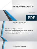 Thaharah (Bersuci)