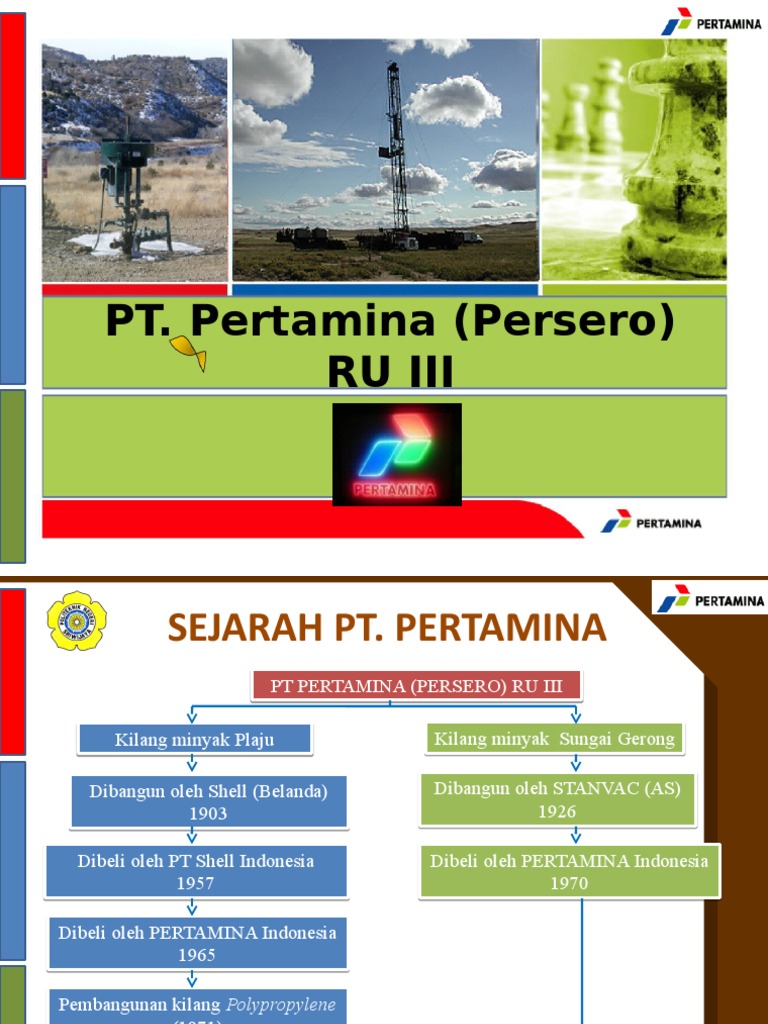 Sejarah dan Lokasi Pertamina RU III | PDF