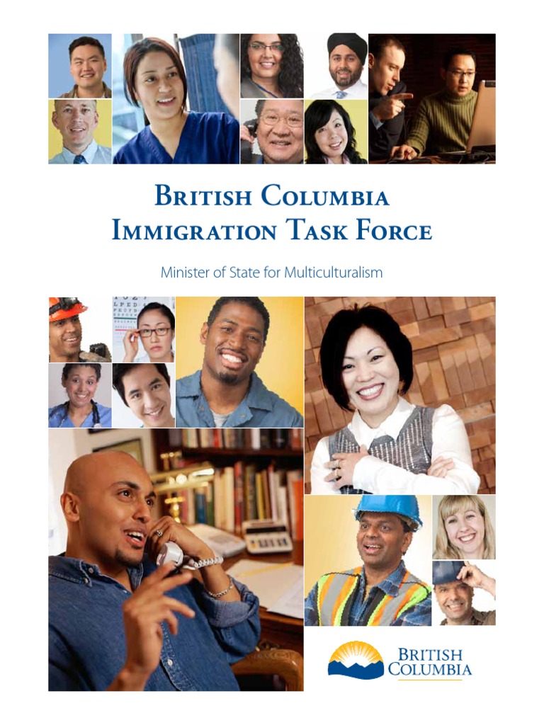 Immigration Task Force Web | PDF | British Columbia | Immigration