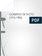 Gobierno de Facto (1976-1983)