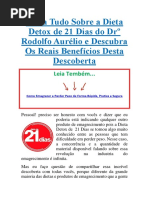 Dieta Detox de 21 Dias do Drº Rodolfo Aurélio e Descubra Download PDF Grátis.pdf
