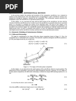 Kinematics Ii: Differential Motion: 3.1. Kinematic Modeling of Instantaneous Motions