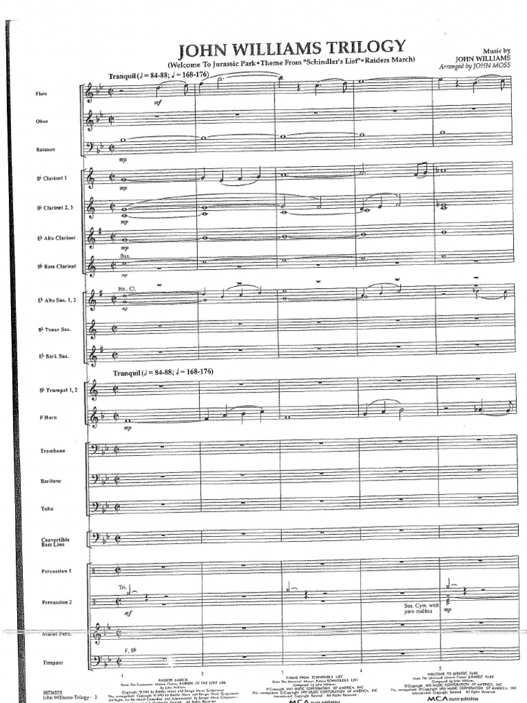John Williams Trilogy PDF | PDF