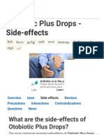 Otobiotic Plus Drops - Side-Effects - Entod Pharma - TabletWise - India