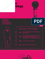 CH 6 - Corporate Level Strategy
